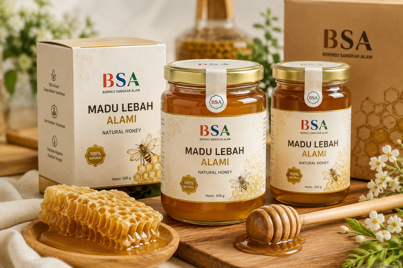 Madu Lebah Alami Premium